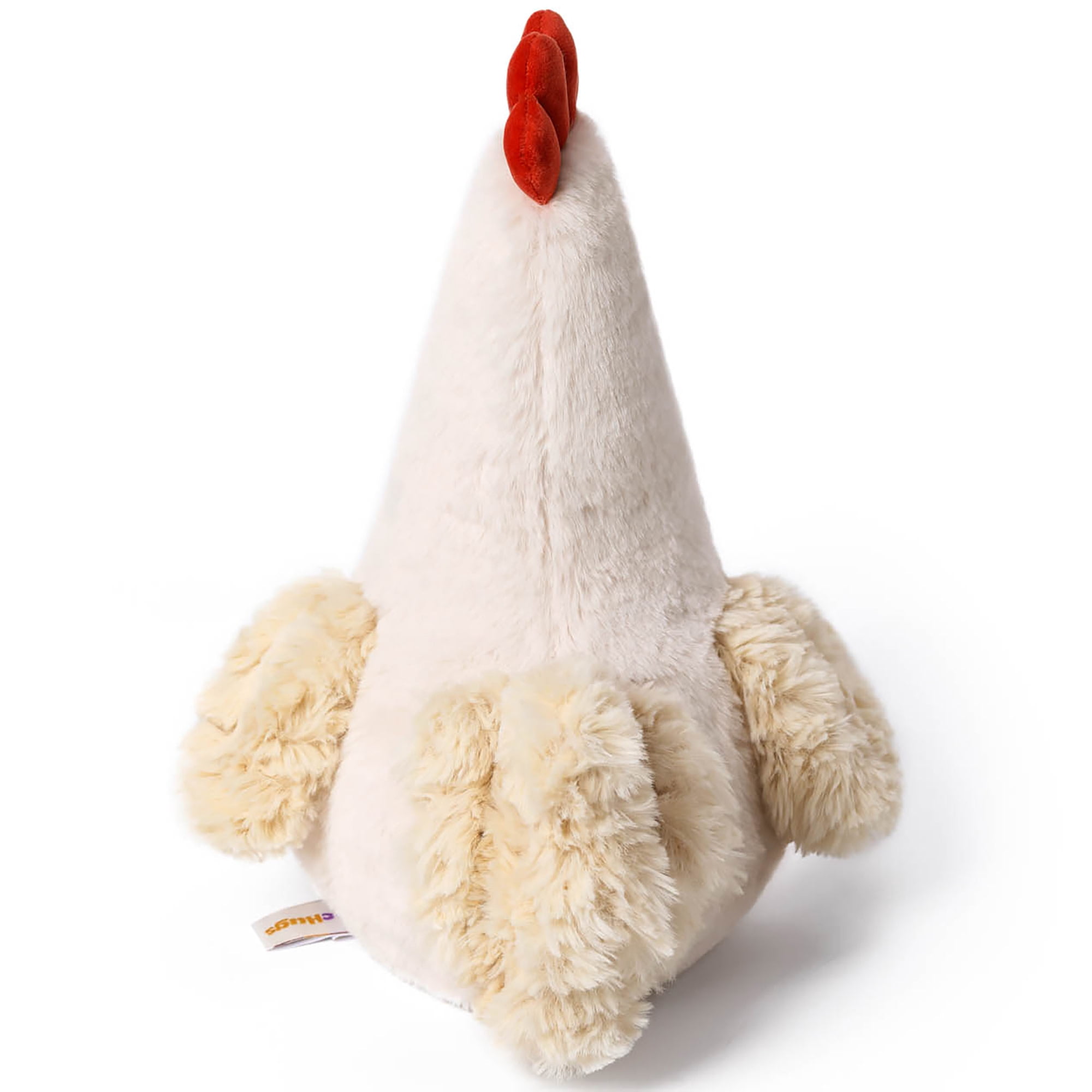 McHugs: Farm Series - Marshmallow Chicken - 7" Stuffed Animal Plush, Soft Weighted Cuddle Toy, Cozy Comfort Play & Nap Companion, Baby-Toddler-Kids