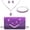 Purple, variant on Champagne Gold Glitter Formal Clutch Bag, Matching Teardrop Crystal Necklace Earrings Bracelet Jewelry Set for Wedding Banquet