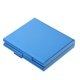 thumbnail image 1 of Estuche para cigarrillos de metal con soporte de aluminio, doble cara, impermeable, B Azul, 1 of 7