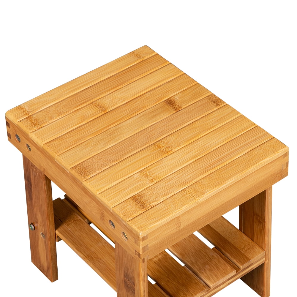 Lowestbest Bench Wood Stool, Toddler's Stool for Potty Training and Use in The Bathroom or Kitchen Lowestbest Bench Wood Stool, Toddler's Stool for Potty Training and Use in The Bathroom or Kitchen