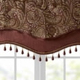 thumbnail image 3 of Gracie Mills Thornton Paisley Jacquard Window Valance with Beads trimming - GRACE-11010, 3 of 3