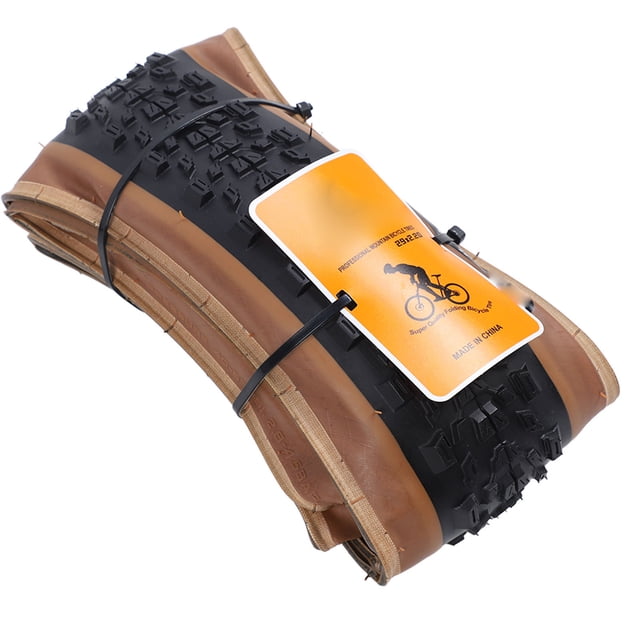 29x2.20 Foldable Mountain Bike Tire, Rubber Folding Replacement with Anti Puncture and Explosion Proof Protection