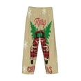 thumbnail image 5 of Goofa Christmas Vintage Red Truck Printed Soft Pajama Pants for Men, Wide Leg Comfy Casual Lounge Yoga Pants-XX-Large, 5 of 9