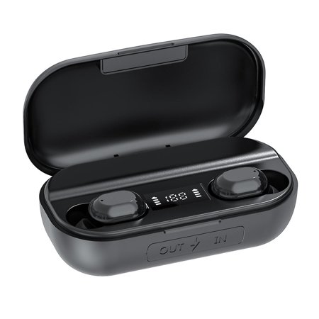 Bluetooth 5.0 TWS Wireless Earbuds - IPX7 Waterproof, Noise Cancelling, 3-Hour Playtime, With Charging Case 11 thumbnail image