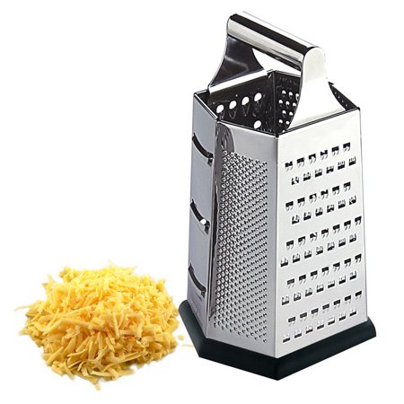 

Home Basics Home Basics Heavy Weight Stainless Steel Cheese GraterSilver