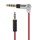 thumbnail image 5 of Cable de auriculares para Sennheiser Momentum, cable de audio de repuesto para Android y iPhone (rojo), 5 of 10
