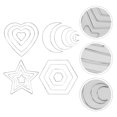 thumbnail image 3 of 16Pcs Creative Dream Catcher Rings for DIY Crafts Wall Hanging Wreaths (Silver), 3 of 9