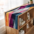 thumbnail image 6 of Colorful Abstract 90 Inch Table Runner, Modern Geometric Vintage Farmhouse Dresser Scarf Cotton & Linen Tablerunner for Dining/Kitchen Island/Holiday Party Décor 13" x 90", 6 of 9