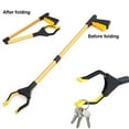 thumbnail image 2 of Foldable Pickup Tool, Lightweight Aluminum Reaching Aid with Rotating Rubber Gripper, Long Arm Extender for Elderly, Litter Trash Picker, Garden Nabber,, 2 of 6