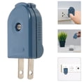 thumbnail image 3 of SHISUYAN 6pcs Replacement Plug 2 Prong 10a 125v Straight Extension Cord Plug Us Plug, 3 of 6
