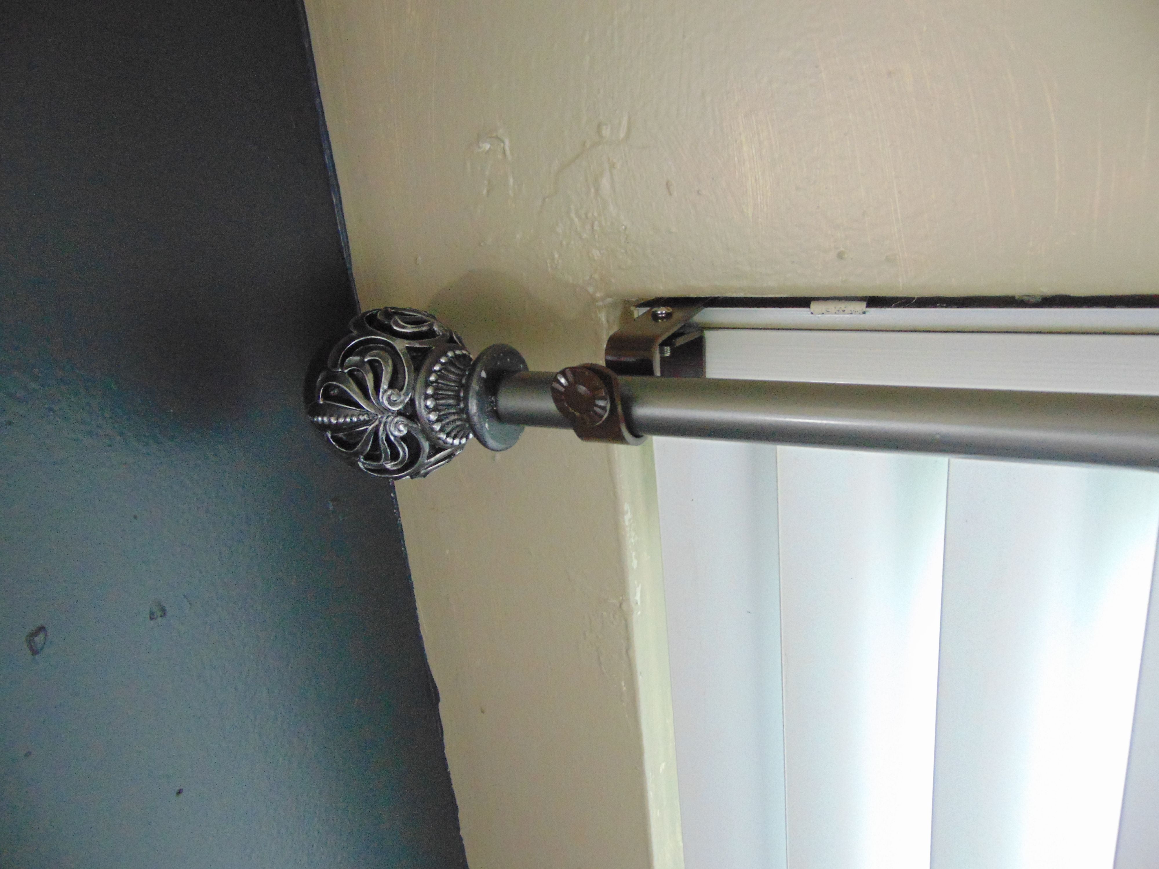 Inside Mounted Blinds Curtain Rod Bracket Attachment NONO Bracket Set