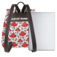 thumbnail image 3 of Easygdp Amanita Red Mushroom Mochila de Cuero para Mujeres, Bolso de Hombro, Bolsos de Mano de Moda para Trabajo y Viajes, 3 of 4