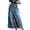 BU2, variant on ZHOGXU Casual Ladies Denim Midi Skirts Solid Color High Waist Wrap With Slit Button Front Layered Modern Design Party Club Wear