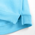 thumbnail image 5 of Off The Shoulder Sweater Toddler Baby Boy Girl Pullover Sweatshirt, Solid Color Infant Crewneck Kids Cotton Premium Bottom Fork Warm, 5 of 8