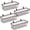 Bronze-Small, 4 Pack, variant on Farmhouse Metal Wire Bin Basket With Handle - Small  4 Pack Rustic Home Stororganizer For Cabinets Pantry Closets Cupboards Shelves Countertops Bathroom Vanity Kitchen Bedroom (bronze)