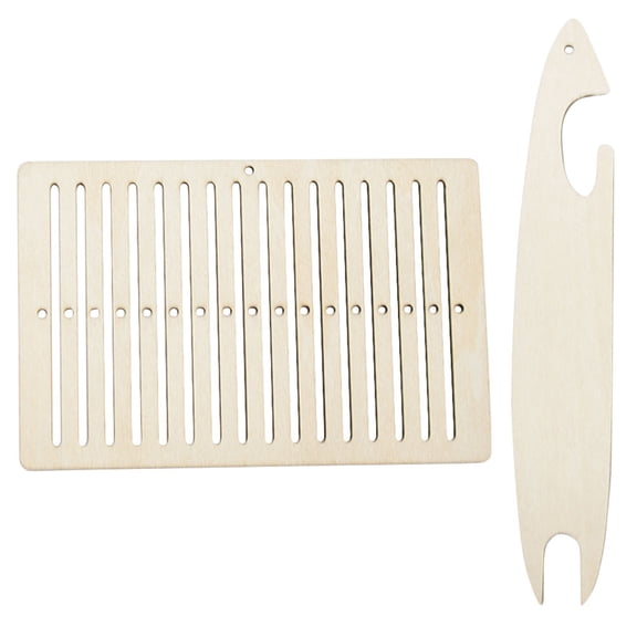Knitting and Crochet Kit with Small Hand , Embroidery Tools, Weaving for Clothing Repair and Craft Projects