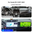 thumbnail image 3 of SNATEEN Dual 12.3 inch Carplay Screen/Radio/Multimedia Player for Honda CR-V 2017 2018 2019 2020 2021 Universal Car Navigation/GPS Upgrade Headunit Android Display 1080P Touch Screen Replace System, 3 of 15