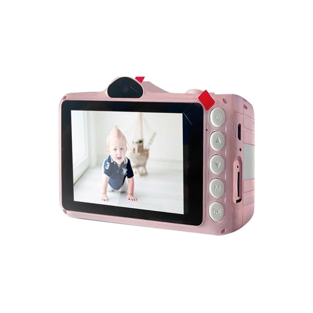 Cámara para Niños Cámara Digital para Niños, Cámara de Regalo para Niños, Pantalla de 3,5 Pulgadas, Lentes Dobles Recargables Delanteras Y Traseras 2Mp, Niños de 3 a 10 Años Regalos para Niños