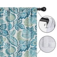 thumbnail image 4 of Blackout Kids Curtains,Blue Pioneer Flower Childrens Insulated Curtains Set Of 2,Bedroom Essentials,Toddler Room Decor 42x54in(106x137cm), 4 of 5