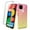 Gold/Pink, variant on Google Pixel 5a Case With Built-in Screen Protector, Rosebono Hybrid Graphic Design Pattern Hard Back Pannel Cover 360 Protection Case For Google Pixel 5a (Pink Shell)