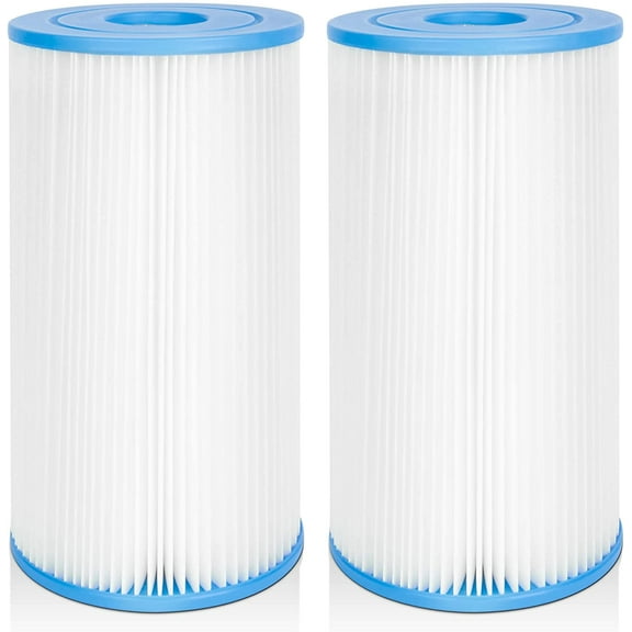 Future Way 2 Pack Reusable Type B Pool Filter Cartridge Replacement for Intex 29005E, Bestway Above Ground Pool Pump