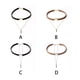 thumbnail image 5 of Minnieouse Collares Charm DIY Crafting Party Supplies Cadena decorativa para el cuello Banda para el cuello en capas para mujeres Adolescentes Type1 NO1, 5 of 6