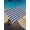 Blue, variant on Outdoor Sun Shade Sail 6.5'x10', Red Plaid Patio Beach Shade Canopy Cloth Waterproof, Modern Minimalist Geometric Gingham Checkered TearResistant & UV Protection Sun Sail for Backyard Garden Deck