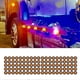thumbnail image 2 of 100 Pcs 3/4 Inch Small Round Amber Side Marker Lights for Trailer, 2 of 5