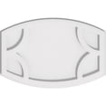 thumbnail image 1 of Ekena Millwork CMP16X10KY 10,62 x 16 Pouces Rectangle Kailey Architectural Grade PVC Contemporain Médaillon de Plafond, 1 of 1