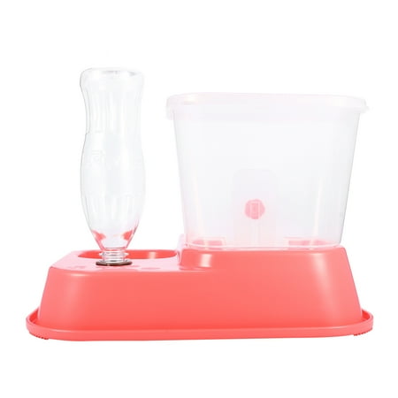 2 In1 Automatic Pet Feeders And Waterers Dog Cat Dispenser Food