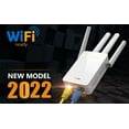 thumbnail image 3 of SETEK WiFi Range Extender Signal Booster to 2500 Feet, 300 MBPS Wireless Internet Amplifier - Covers 15 Devices with 4 External Antennas, 5 Working Modes, Overvoltage Protection, LAN/Ethernet Port, 3 of 8