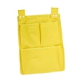 thumbnail image 3 of Bolsita para bebés Bolsa colgante organizador colgante de pañales botón de botón de cierre bolsa de almacenamiento de babero bolso de almacenamiento amarillo, 3 of 8