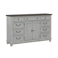 thumbnail image 2 of River Place 2 Door 9 Drawer Dresser - Riverstone White, 2 of 14
