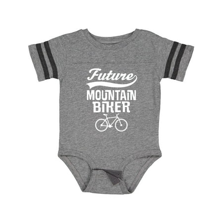 

Inktastic Future Mountain Biker Gift Baby Boy or Baby Girl Bodysuit