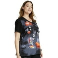 thumbnail image 4 of Tooniforms Scrubs Top For Women V-Neck TF745, 4 of 7
