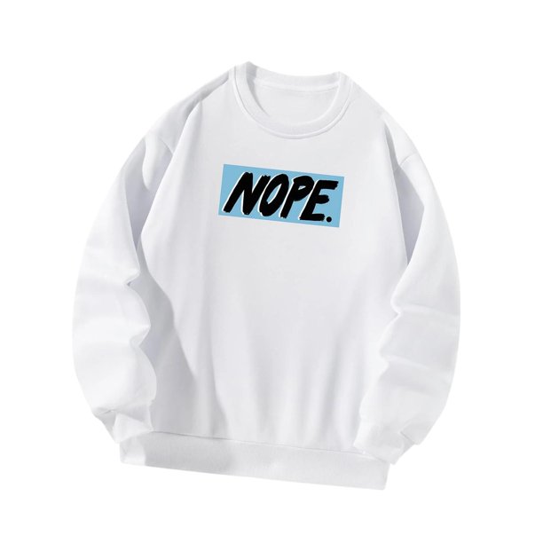Jersey Mujer Sudadera Camisa Cuello Redondo Sudadera para Uso Diario Deportes Escuela SG