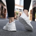 thumbnail image 7 of DaoLxi Women's Sneakers Walking Running Shoes White Size 6.5, 7 of 7