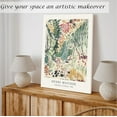 thumbnail image 2 of Induslyfe Large Framed Sage Green Vintage Wall Art Canvas Decor Set of 3, Matisse Wall Art Prints Poster Mid Century Modern Art, Aesthetic Floral Botanical wall art bedroom living room bathroom 18x24, 2 of 7