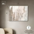 thumbnail image 5 of Art Remedy Muted Neutral Art Canvas, 45" x 36", Gallery Wrapped, Striated Texture II, 5 of 7