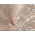 thumbnail image 3 of Ambesonne Pink Quilted Bedspread Set 3 Pcs, Classic Art Heart Leafy Floral, King Size, Blush White Pale Mauve, 3 of 4