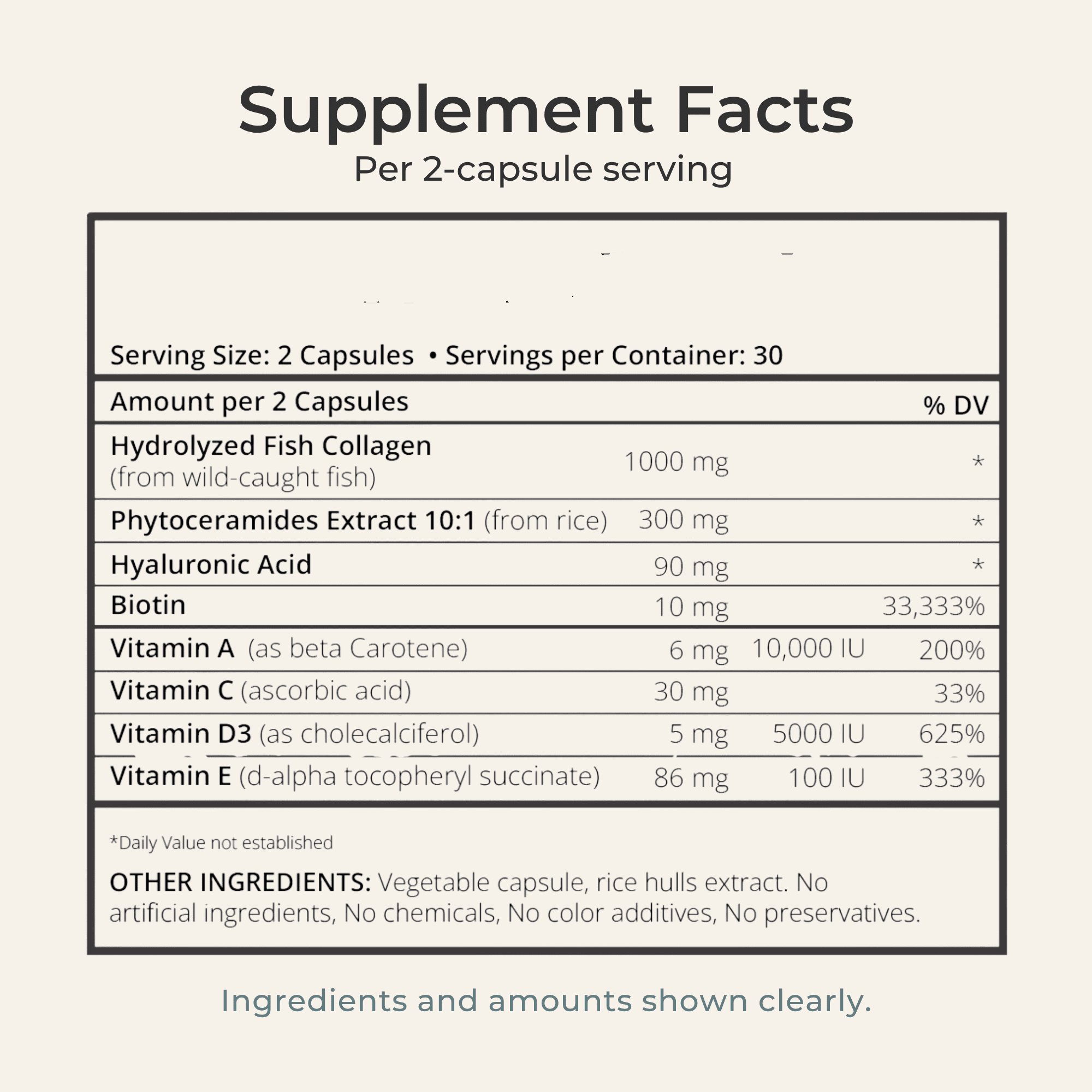 Zivere Zi-Collagen Marine Collagen Capsules Healthy Aging Lactose-Free Gluten-Free Dairy-Free 60 Count 60 Capsules