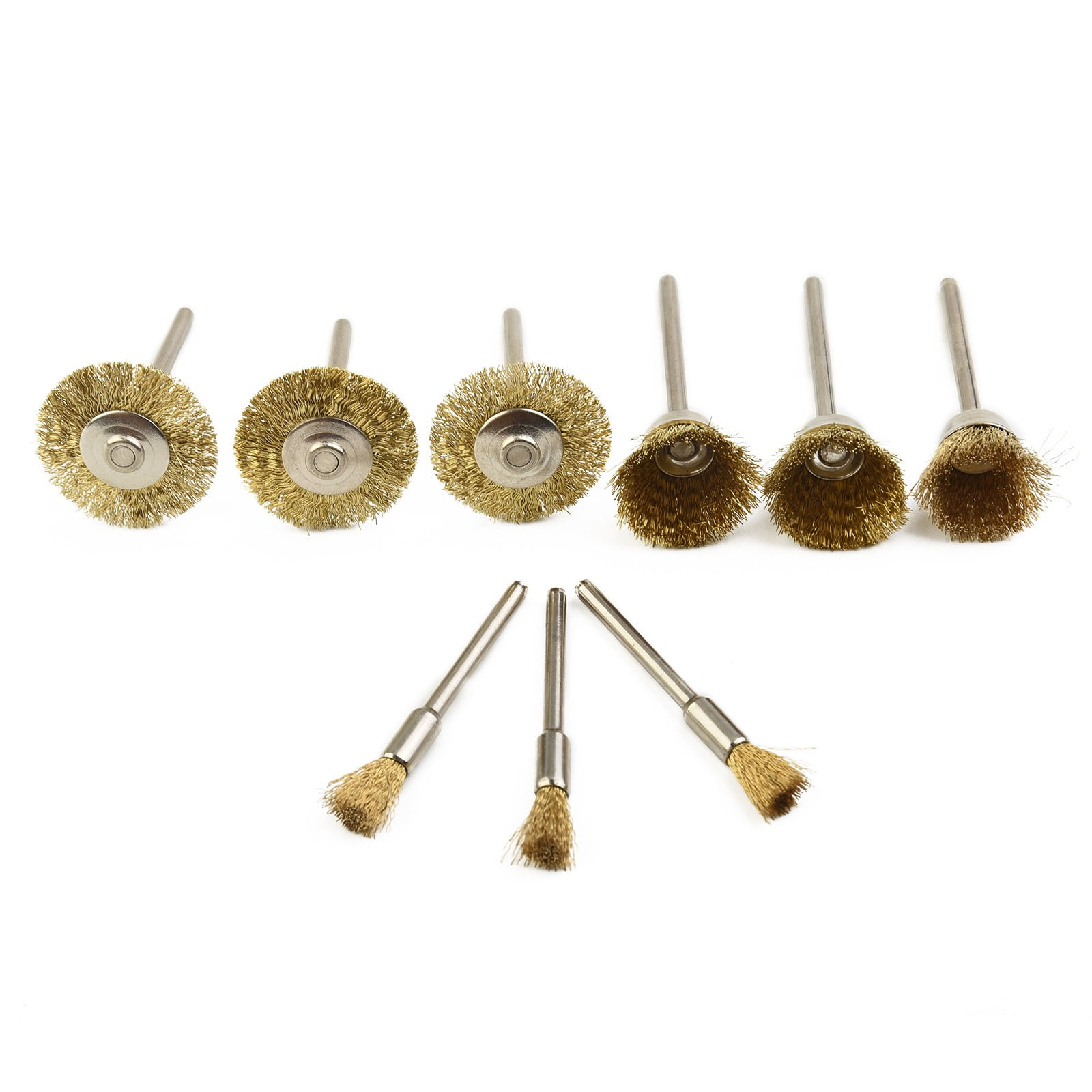 Forney Brass Fine Wire Brush 70519 At