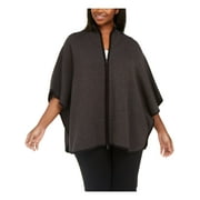 ANNE KLEIN Womens Gray Kimono Sleeve Top Plus Size: 2X