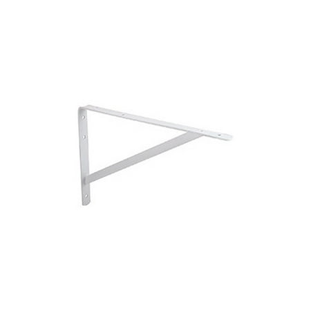 

ProSource 21024PHL-PS Heavy Duty Shelf Bracket 12 By 8 Inch White (Case of 8)
