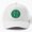 White, variant on Island Beach State Park Baseball Hat, Heraldic Logo-Inspired Travel Design, Classic Cap