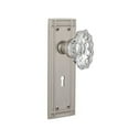 thumbnail image 5 of Nostalgic Warehouse Mischa_Psg_234_Kh Vintage Chateau Fluted Crystal Passage Door Knob Set, 5 of 5