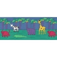 thumbnail image 1 of Animal Kids Wallpaper Border YFB313, 1 of 1