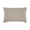 thumbnail image 3 of Benjara Vear 14 x 22 Lumbar Accent Pillow Set of 4, Woven Ikat Design, Brown, Ivory, 3 of 5