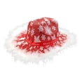 thumbnail image 1 of Sombrero de vaquero occidental Sombrero de de para disfraz borde de plumas Zulema Sombrero de vaquero, 1 of 8