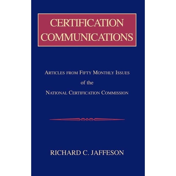 Certification Communications, (Paperback)